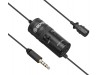 Boya BY-M1 Pro Clip-on Lavalier Microphone with Sound Attenuation